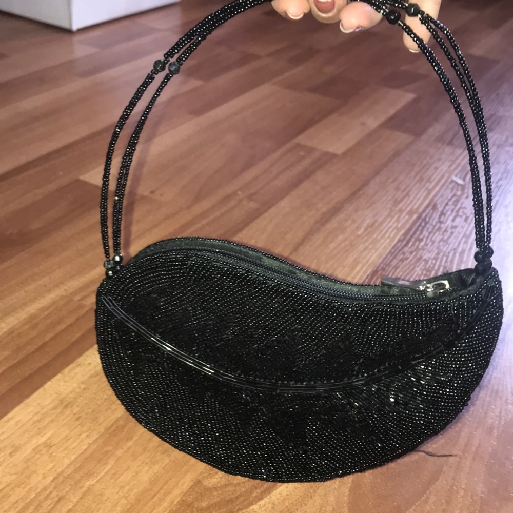 Vintage Evening Bag | hand-beaded | Holiday Party